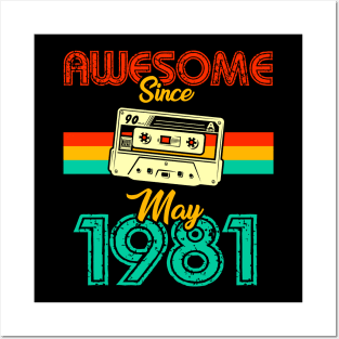 Awesome since May 1981 Posters and Art